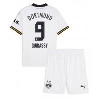 Echipament fotbal Borussia Dortmund Serhou Guirassy #9 Tricou Treilea 2024-25 pentru copii maneca scurta (+ Pantaloni scurti)